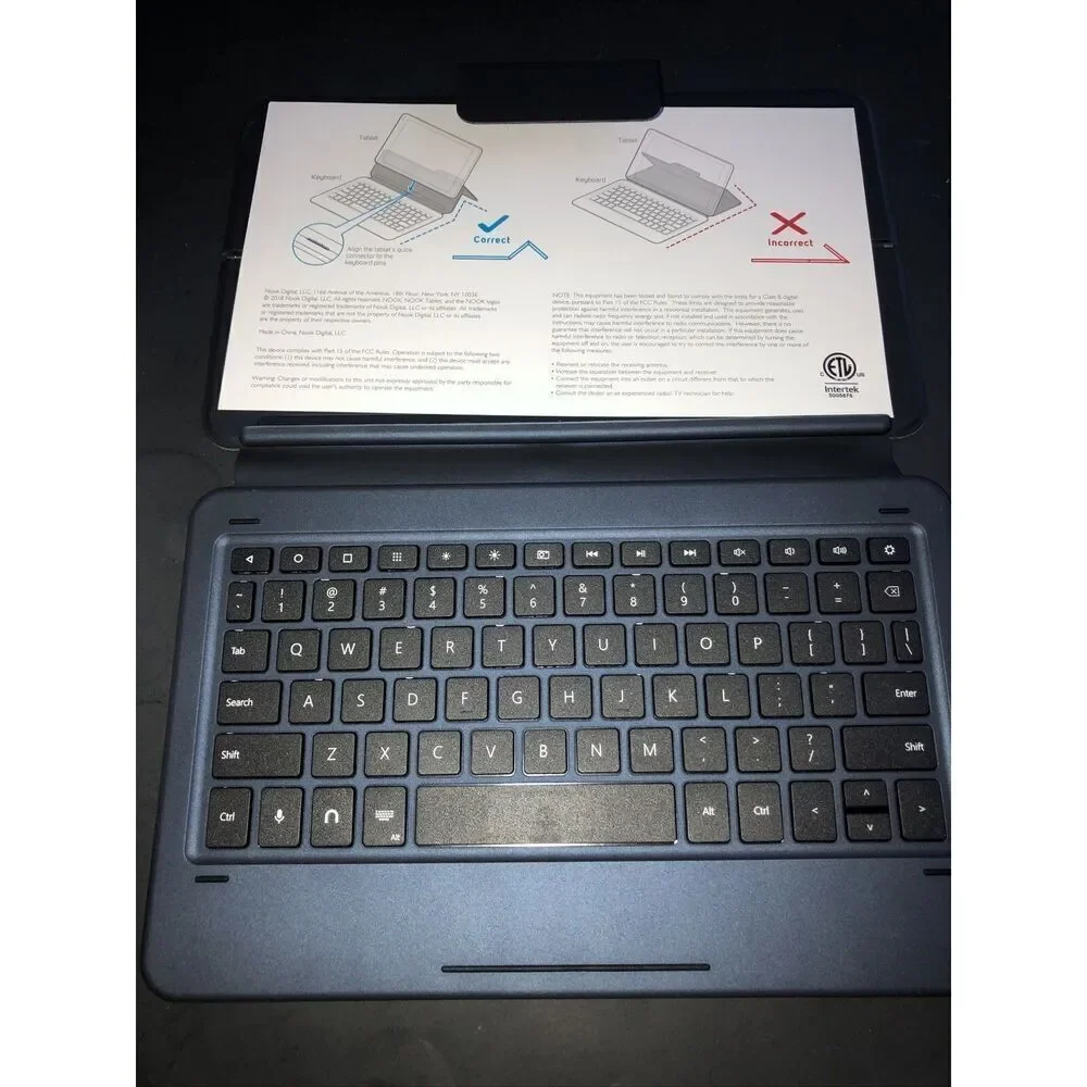 New in Packaging Barnes & Noble NOOK Smart Keyboard Nook Tablet 10.1